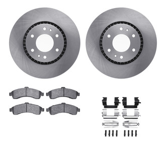 R1 Concepts® - Front Brake Kit with Optimum OE Pads
