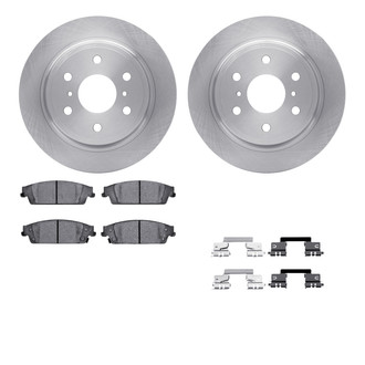 R1 Concepts® - Rear Brake Kit with Optimum OE Pads