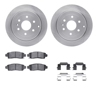 R1 Concepts® - Rear Brake Kit with Optimum OE Pads
