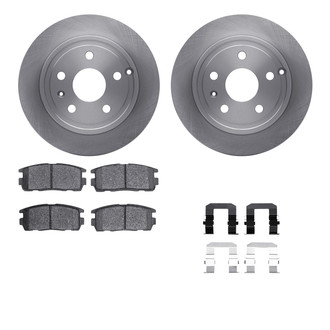R1 Concepts® - Rear Brake Kit with Optimum OE Pads