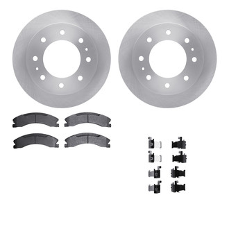 R1 Concepts® - Rear Brake Kit with Optimum OE Pads