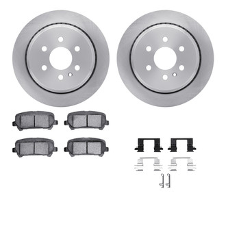 R1 Concepts® - Rear Brake Kit with Optimum OE Pads
