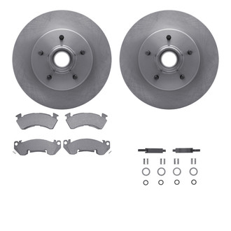R1 Concepts® - Front Brake Kit with Optimum OE Pads