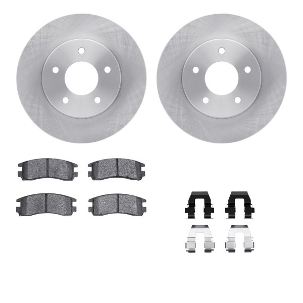  R1 Concepts® - Rear Brake Kit with Optimum OE Pads