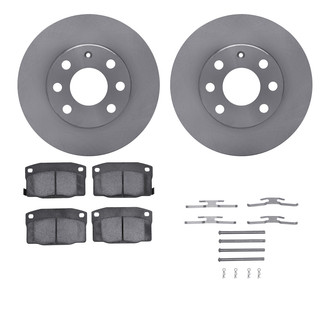 R1 Concepts® - Front Brake Kit with Optimum OE Pads