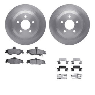 R1 Concepts® - Rear Brake Kit with Optimum OE Pads