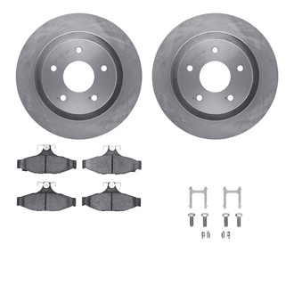 R1 Concepts® - Rear Brake Kit with Optimum OE Pads