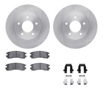 R1 Concepts® - Rear Brake Kit with Optimum OE Pads