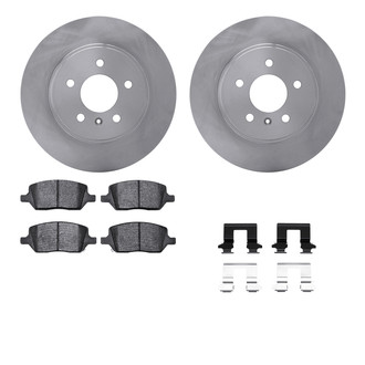 R1 Concepts® - Rear Brake Kit with Optimum OE Pads