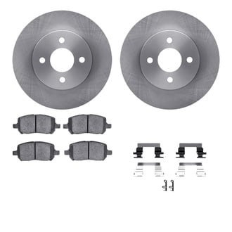 R1 Concepts® - Front Brake Kit with Optimum OE Pads