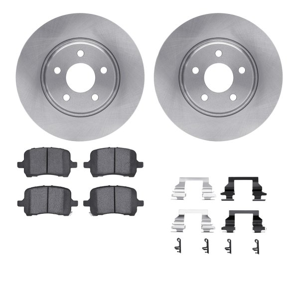  R1 Concepts® - Front Brake Kit with Optimum OE Pads