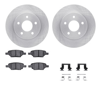 R1 Concepts® - Rear Brake Kit with Optimum OE Pads