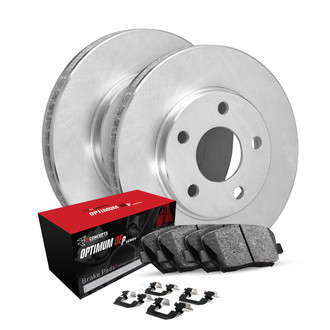 R1 Concepts® - Front Brake Kit with Optimum OE Pads