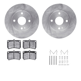 R1 Concepts® - Front Brake Kit with Optimum OE Pads
