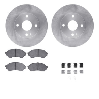 R1 Concepts® - Front Brake Kit with Optimum OE Pads
