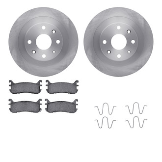 R1 Concepts® WFUH1-54234 - Rear Brake Kit with Optimum OE Pads