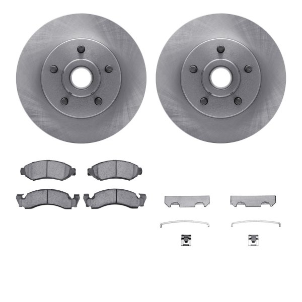  R1 Concepts® - Front Brake Kit with Optimum OE Pads