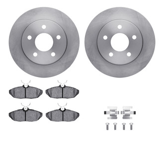 R1 Concepts® WFUH1-54323 - Rear Brake Kit with Optimum OE Pads