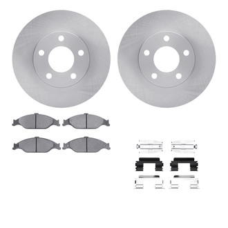 R1 Concepts® - Front Brake Kit with Optimum OE Pads