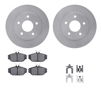 R1 Concepts® - Front Brake Kit with Optimum OE Pads
