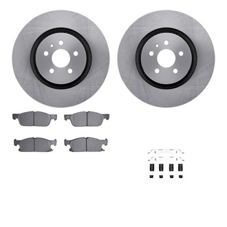 R1 Concepts® - Front Brake Kit with Optimum OE Pads
