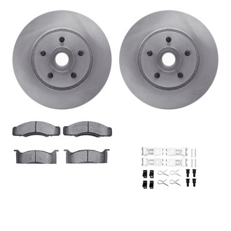R1 Concepts® - Front Brake Kit with Optimum OE Pads