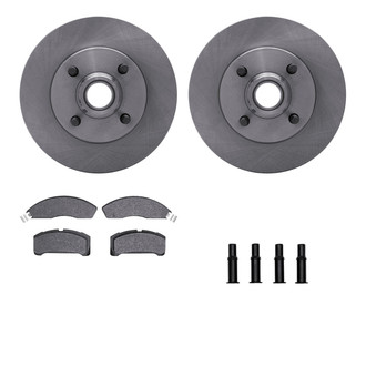 R1 Concepts® - Front Brake Kit with Optimum OE Pads
