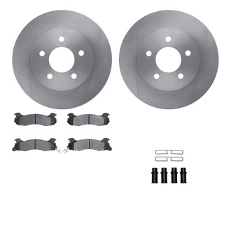 R1 Concepts® - Rear Brake Kit with Optimum OE Pads