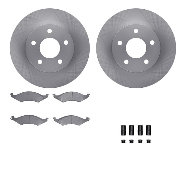  R1 Concepts® - Front Brake Kit with Optimum OE Pads