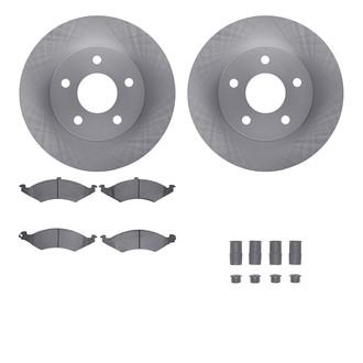 R1 Concepts® - Front Brake Kit with Optimum OE Pads