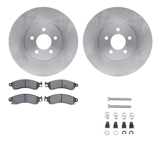 R1 Concepts® - Front Brake Kit with Optimum OE Pads