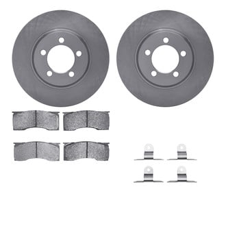 R1 Concepts® - Front Brake Kit with Optimum OE Pads