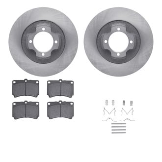 R1 Concepts® - Front Brake Kit with Optimum OE Pads