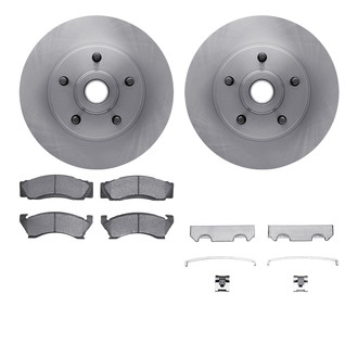 R1 Concepts® - Front Brake Kit with Optimum OE Pads