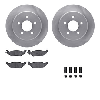 R1 Concepts® - Rear Brake Kit with Optimum OE Pads