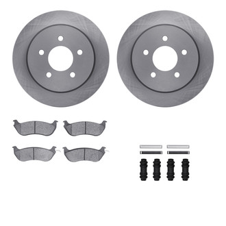 R1 Concepts® - Rear Brake Kit with Optimum OE Pads