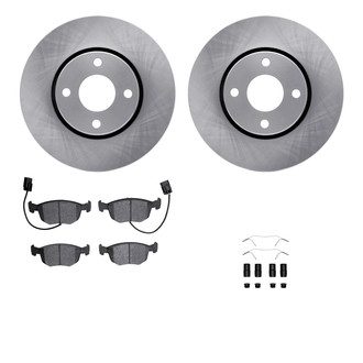 R1 Concepts® - Front Brake Kit with Optimum OE Pads