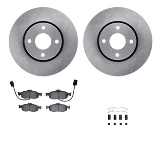 R1 Concepts® - Front Brake Kit with Optimum OE Pads