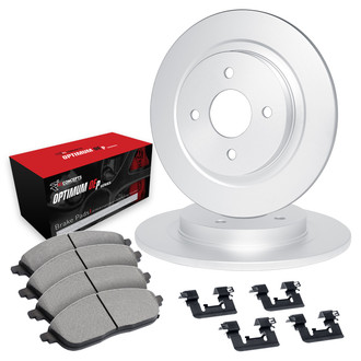 R1 Concepts® - Front Brake Kit with Optimum OE Pads