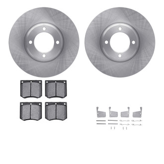 R1 Concepts® - Front Brake Kit with Optimum OE Pads