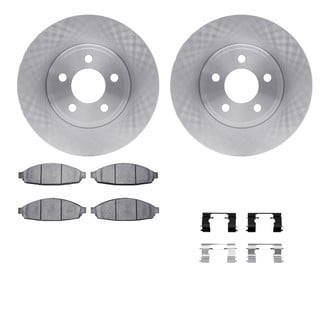 R1 Concepts® - Front Brake Kit with Optimum OE Pads