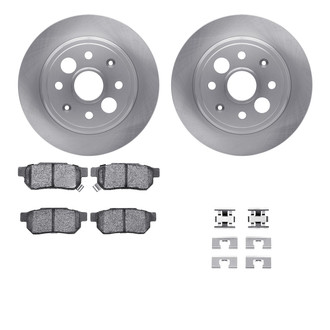 R1 Concepts® - Rear Brake Kit with Optimum OE Pads