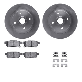 R1 Concepts® - Rear Brake Kit with Optimum OE Pads