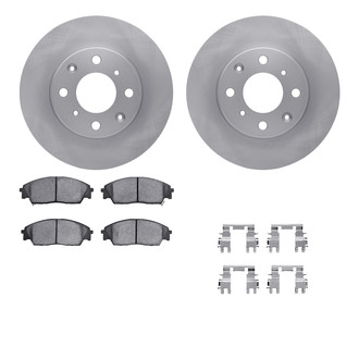 R1 Concepts® - Front Brake Kit with Optimum OE Pads