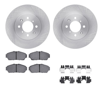 R1 Concepts® - Front Brake Kit with Optimum OE Pads