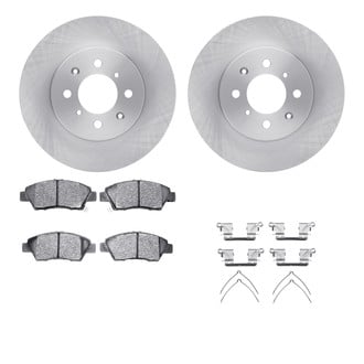 R1 Concepts® - Front Brake Kit with Optimum OE Pads