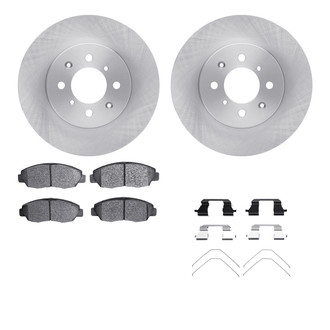 R1 Concepts® - Front Brake Kit with Optimum OE Pads