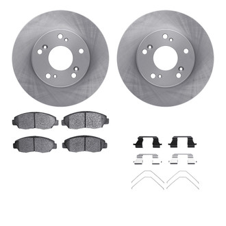 R1 Concepts® - Front Brake Kit with Optimum OE Pads