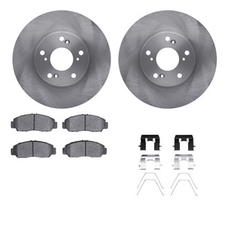 R1 Concepts® - Front Brake Kit with Optimum OE Pads