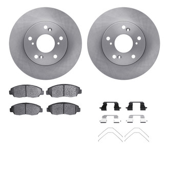 R1 Concepts® - Front Brake Kit with Optimum OE Pads